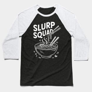 Slurp squad, Ramen Baseball T-Shirt